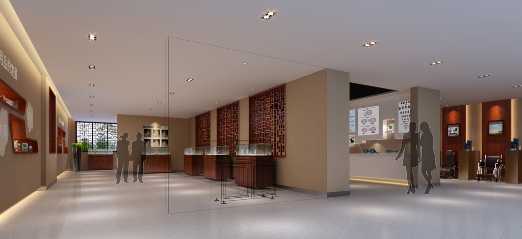 企業(yè)形象展示廳設(shè)計(jì)效果圖